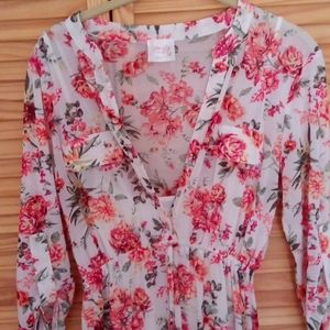 Floral Maternity dress